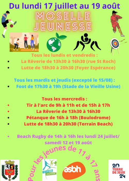 affiche moselle jeunesse Stiring-Wendel affiche moselle jeunesse Stiring-Wendel