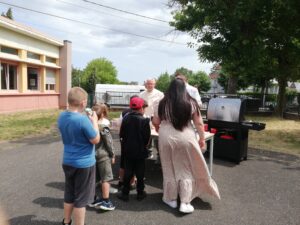 barbecue au Cléa de stiring-wendel